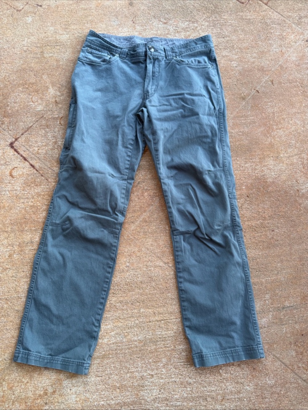 Columbia Pants Mens 32x32 Olive Green Regular Fit Outdoor Hiking